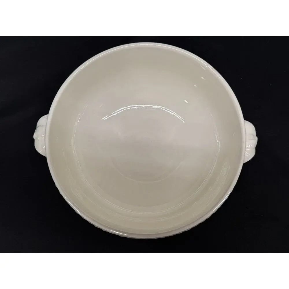 Wedgwood Edme Etruria Barlaston Covered Casserole Dish Tureen Ram Heads Vintage